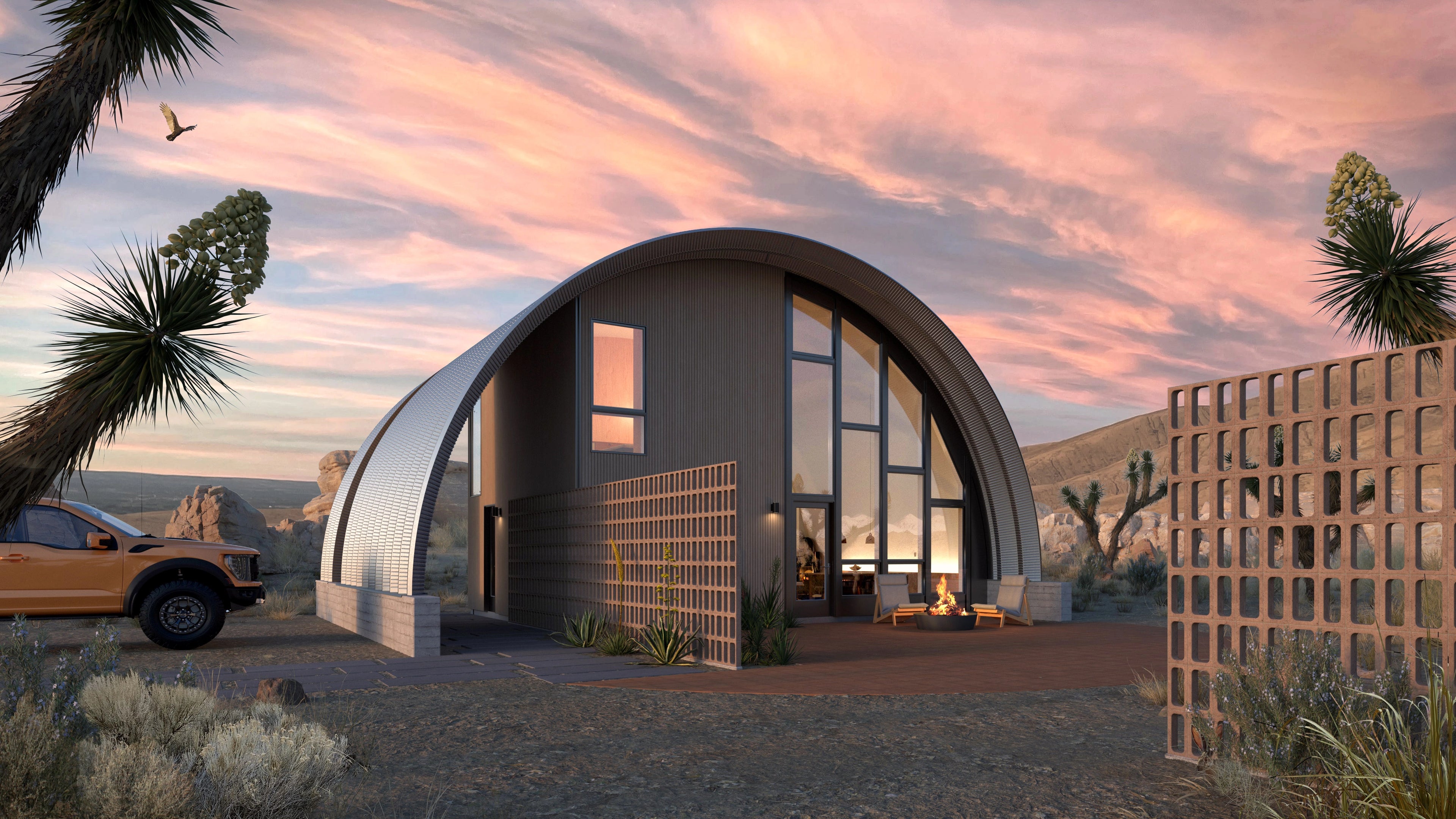 Steel Hut Jackrabbit exterior