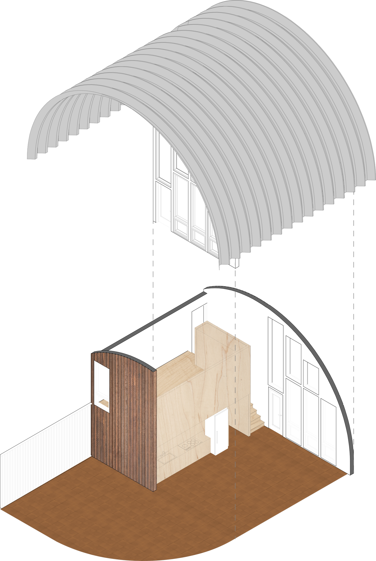 Steel Hut Loft
