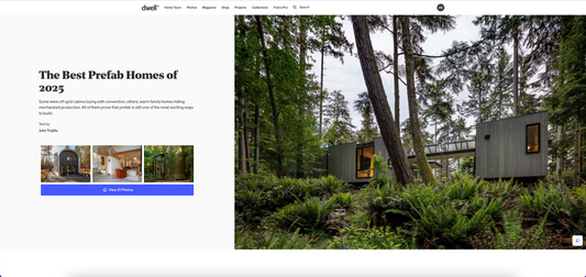 DWELL - The Best Prefab Homes of 2025